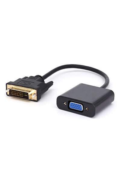 POWERTECH αντάπτορας DVI(M) σε VGA(F), 1080p, Active, 0.20, μαύρος
