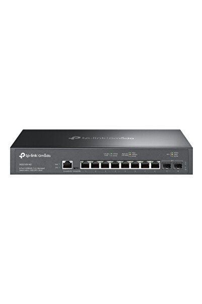 TP-LINK Διαχειριζόμενος διακόπτης L2+ SG3210X-M2, 8 θύρες 2.5Gbps, V1.0