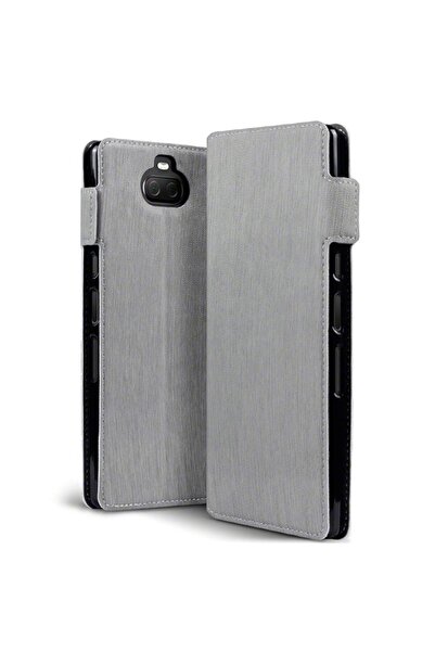 Terrapin Low Profile Θήκη - Πορτοφόλι Sony Xperia 10 Plus - Grey