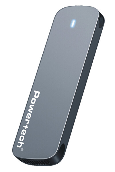 POWERTECH θήκη για M.2 SATA SSD PT-1374, 6Gbps, γκρι