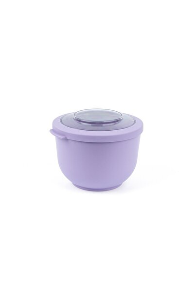 Amuse Bol mic Tylla 1.2L, lavanda, 15x15x10cm, cu capac, rezistent la tempera...