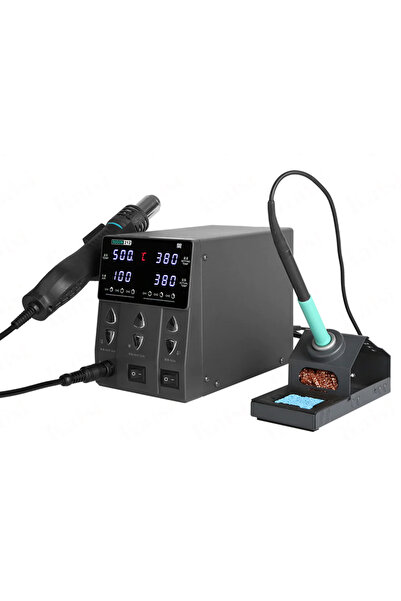 SUGON σταθμός συγκόλλησης 212 με κολλητήρι & air gun, 760W, 200-450 °C
