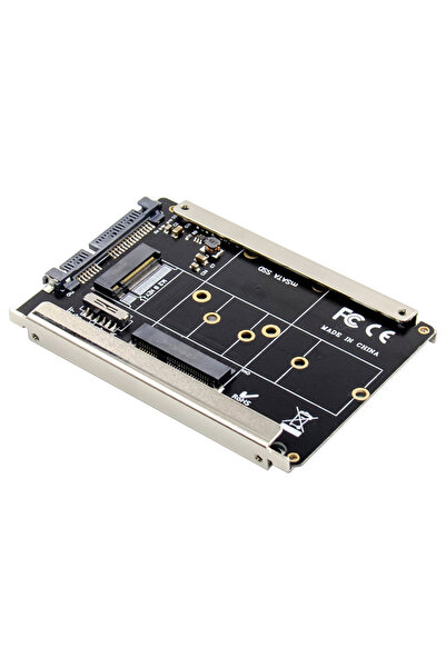 POWERTECH κάρτα μετατροπής 2.5" SATA σε M.2 B & mSATA SSD ST525, 6Gbps