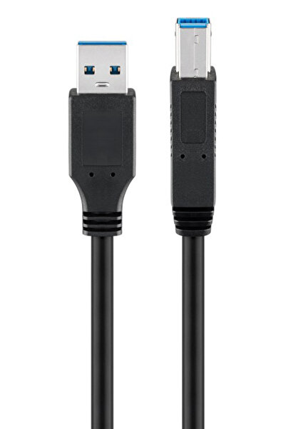 goobay καλώδιο USB 3.0 σε USB Type B 95719, 1m, 5Gbps, μαύρο