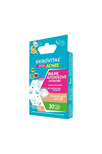 GEROVITAL Buline Autoadezive Antiacnee - Stop Acnee, 30 buc