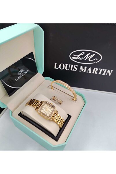 louis martin Women's Set: Watch, Bracelet, and Ring by Louis Martin
