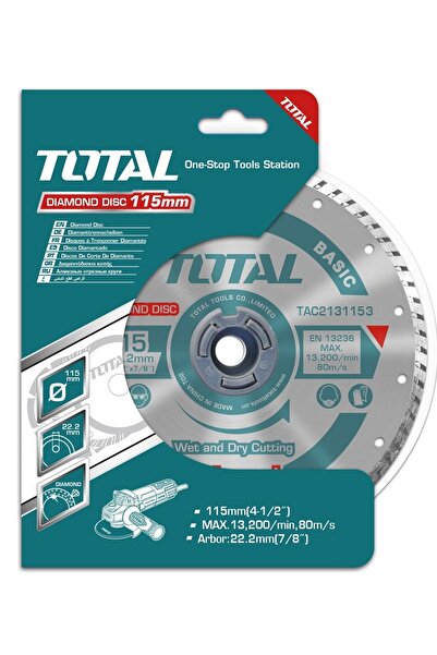 OEM TOTAL - ДИСК ДЕБИТАРЕ БЕТОН - 115ММ