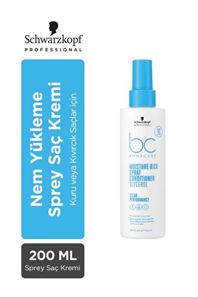 Bonacure BC Clean Nem Yükleme Sprey Saç Kremi 200ml | Dolaşmayı Anında Çözer
