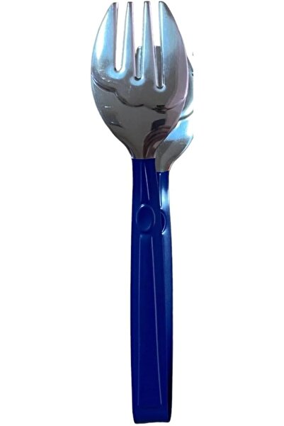 Yıldızan Ysf Shop Silver Blue, Stainless Steel, Salad Tongs, Bpa Free, 1 Piec...
