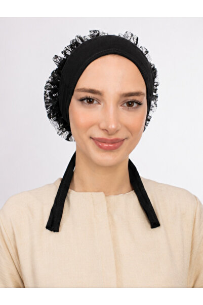 özlenmoda DİKİŞLİ FIRFIRLI PENYE BONE