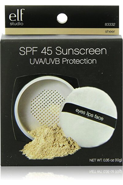 e.l.f cosmetic e.l.f. Studio spf 45 sunscreen uva/uvb protection, 0.53 Ounce
