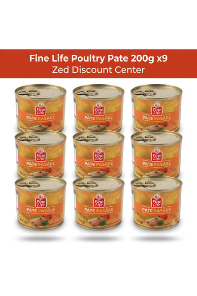 Fine Life Pate de pasăre 200g x9