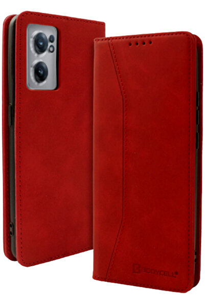 Bodycell Θήκη - Πορτοφόλι OnePlus Nord CE 2 5G - Red