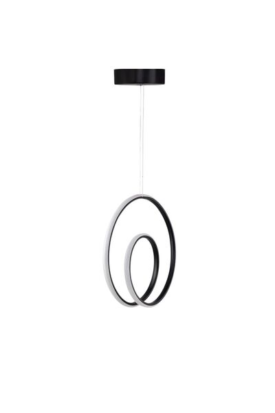 OEM LED полилей, за офиси, хотелски стаи и домове, черен цвят, футуристичен д...