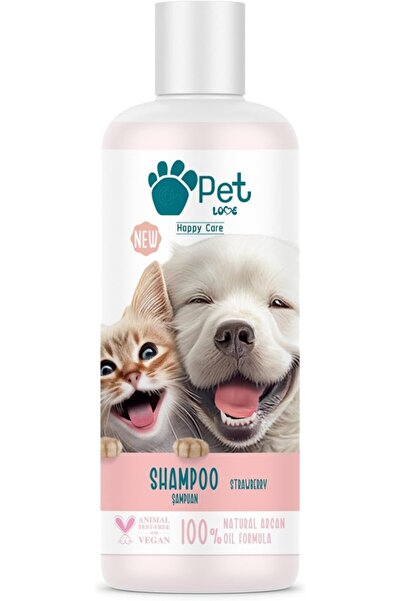 Pet Love Shampoo, Strawberry, 500 Millilitres