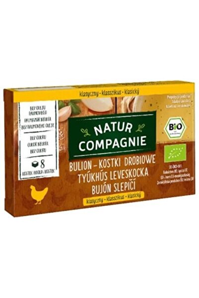 Natur Compagnie Βιολογική σούπα κοτόπουλου, 8 κύβοι από