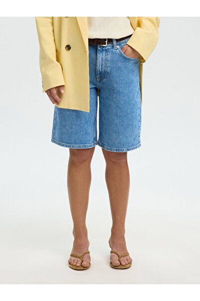 SELECTED Jeansshorts Hellblaue