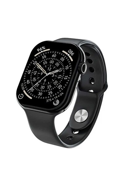 Green Lion Ultimate 41 Smart Watch, 1.75 inches IPS Display, Black
