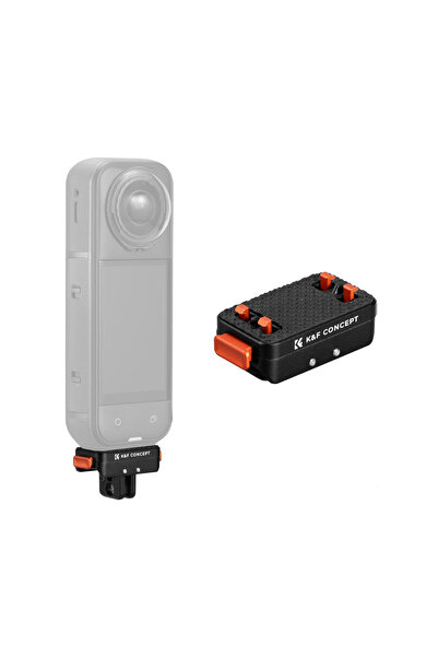 K&F CONCEPT Insta360 X5 Uyumlu Manyetik Katlanabilir Hızlı Çıkarma Adaptör