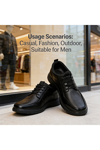 GlobalOne Mart Trend British Retro Brogue Dress Shoes For Men Comfort Leather...