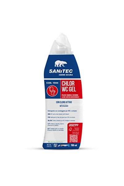 OEM Sanitec, Απορρυπαντικό Τουαλέτας, με Χλώριο, 700 ml