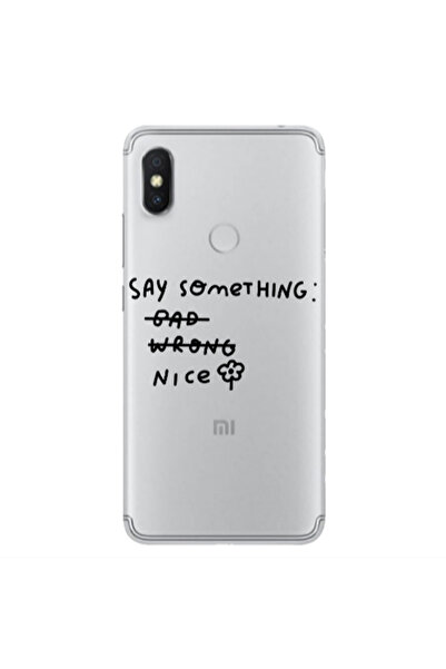 Other Xiaomi Redmi S2 Say Something Transparent Silicone TPU Θήκη