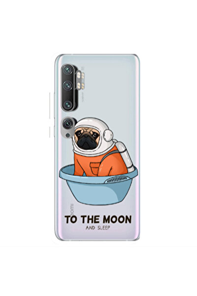 Other Xiaomi Mi Note 10 Pro To the moon Transparent Silicone TPU Θήκη