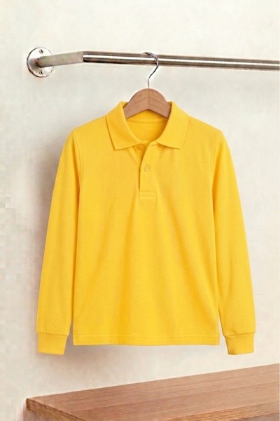 NACAR STORE Παιδικό Unisex Μακρυμάνικο Σχολικό Μπλουζάκι Poloyaka (Επιστροφή ...