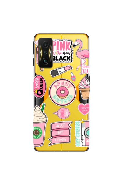 Other Xiaomi Poco F4 Gt Donut disturb Transparent Silicone TPU Θήκη
