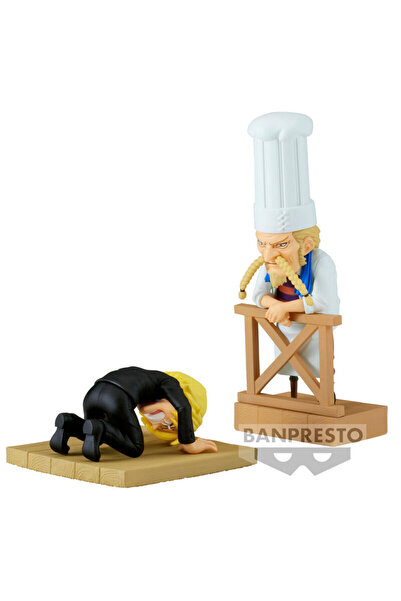 Banpresto Figurina, Banpresto, WCF Sanji si Zeff, 8 cm, multicolor, colection...