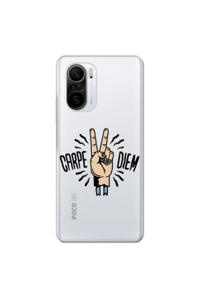 Other Xiaomi Poco F3 Carpe Two Diem Transparent Silicone TPU Θήκη