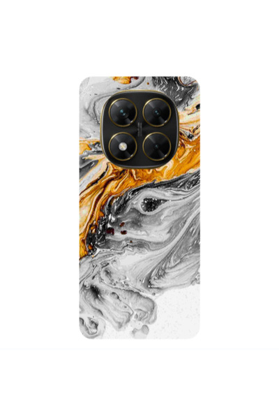 Other Xiaomi Poco X7 Marble gray Patern Transparent Silicone TPU Θήκη