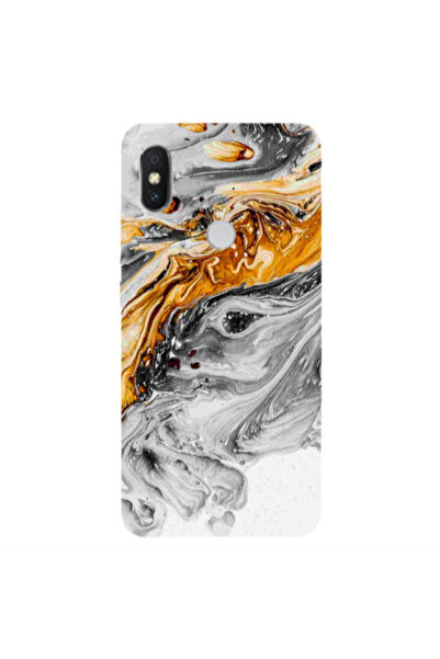 Other Xiaomi Redmi S2 Marble gray Patern Transparent Silicone TPU Θήκη