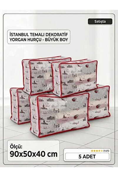 Yarençeyiz İstanbul Büyük Boy Yorgan Hurcu | Baza Altı Ve Çekyat Tipi Hurç | ...