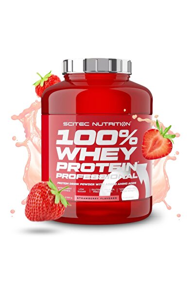 Scitec Nutrition 100% Πρωτεΐνη Ορού Γάλακτος Επαγγελματική (2350 γρ.) Φράουλα