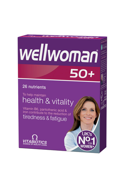Vitabiotics Γουέλγουομαν 50+ 30 Ταμπλέτες