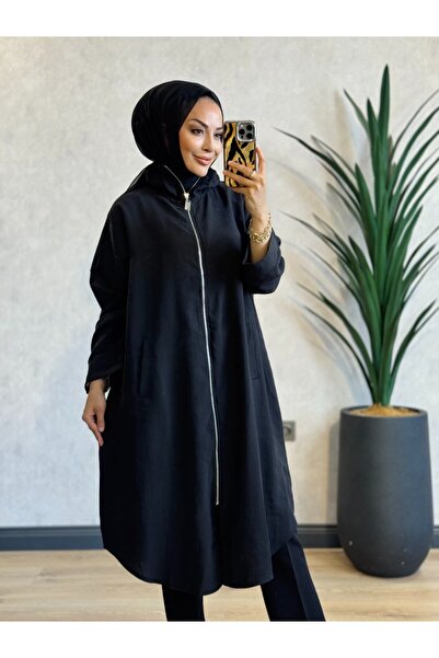 ALANURMODA 3467 جيب مفصل بسحاب أسود