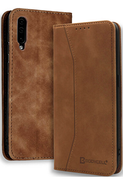 Bodycell Θήκη - Πορτοφόλι Samsung Galaxy A70 - Brown