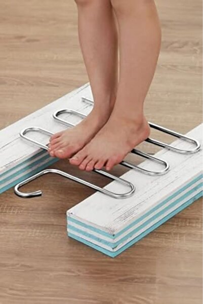 Yıldızan Pazaralanı Store Metal 5-Tier Pants & Shawl Hanger Multi-Hanger Deco...