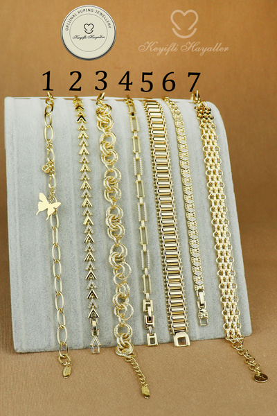 Keyifli Hayaller Xuping Vip Bileklik - Xuping 14K Gold Kuyumcu İşçiliği Vip Bileklik