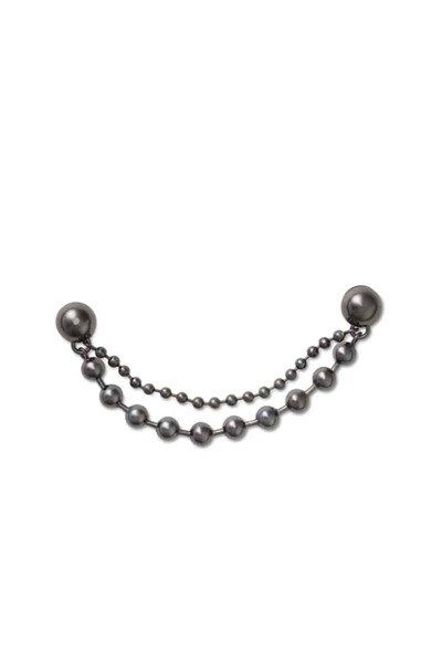 Crocs Jibbitz™ Charms Double Gem Chain 10014742 - Black - one-size