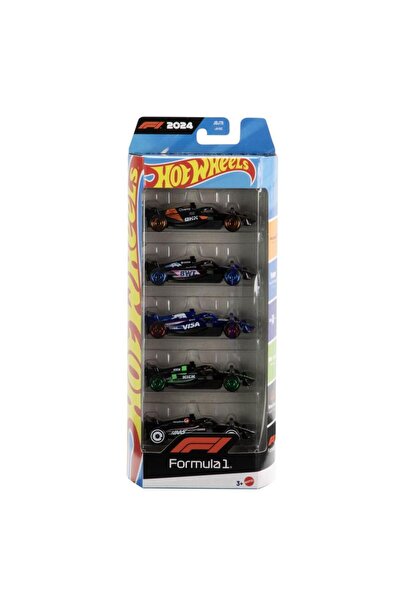 mattel Set de 5 mașini Hot Wheels Formula 1