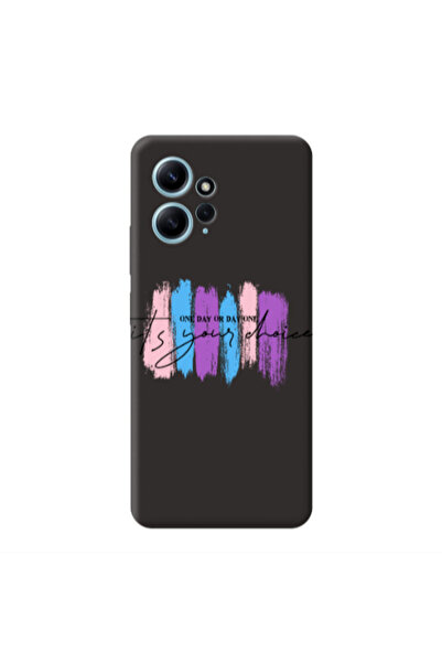 Other Xiaomi Redmi Note 12 4G One Day Or Day One Black Colored Silicone TPU Θήκη