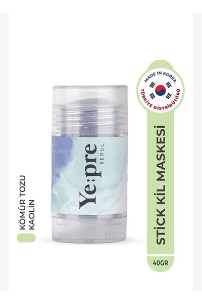 Ye:pre Kaolin Purifying Mud Stick Mask Blackhead Cleansing Sebum Balancing Cl...