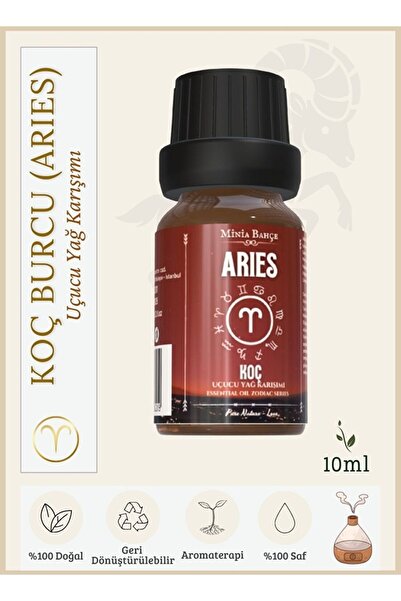 minia bahçe Aries - Aries Essential Oil Blend, 10ml