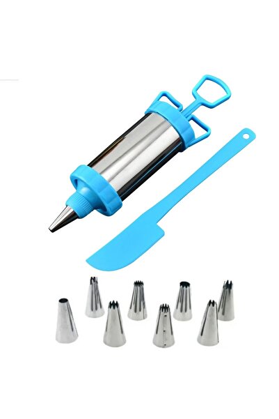 PUFO Set de ornat torturi cu 9 duze pentru decorarea torturilor și a produsel...
