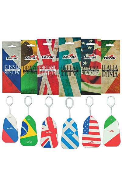 OEM Σετ Αρωματικών Αυτοκινήτου Feral Flag Collection 6 Τεμάχια