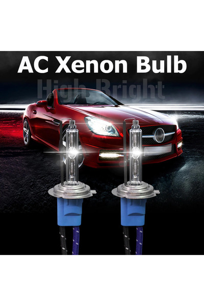 OEM Kit xenon h7 hid 6000k full can bus 55w slim ballast iron head e68