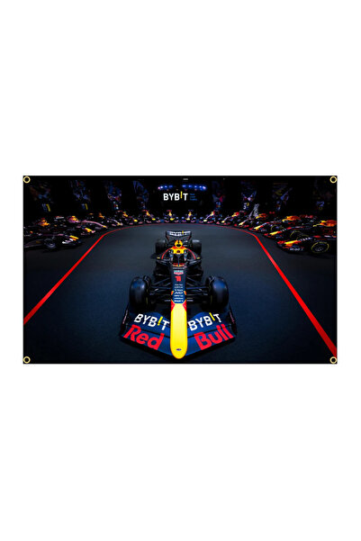 OEM Σημαία διακοσμητική F1 Oracle REDBULL flag Decor 60x90cm - Μαύρο