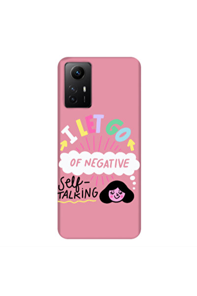 Other Xiaomi Redmi Note 12s Let go Self talking Pink Colored Silicone TPU Θήκη
